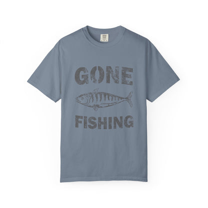 Gone Fishing Heavyweight Garment-Dyed Vintage Tee