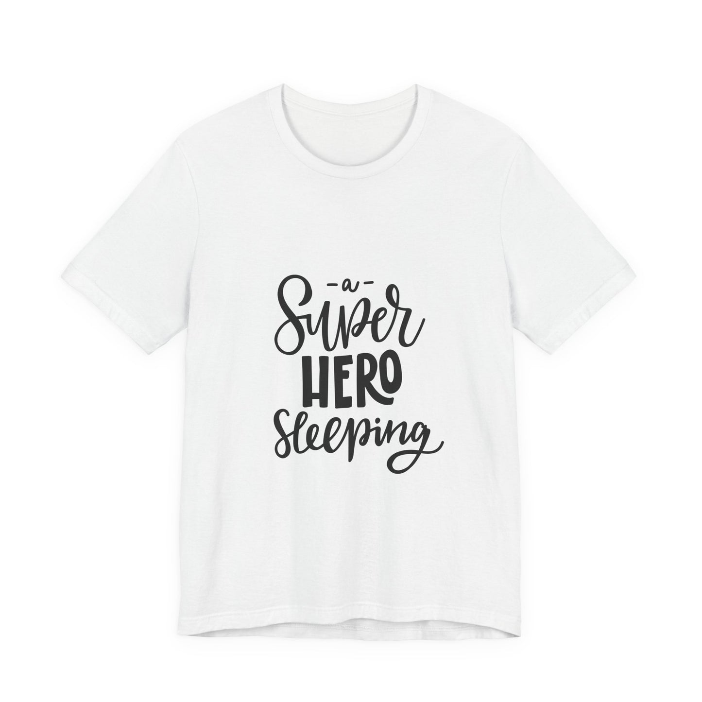 A Super Hero Sleeping Kids T-Shirt