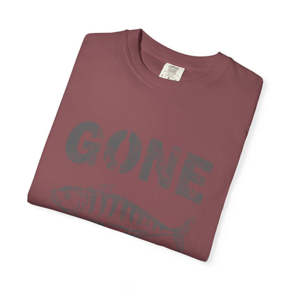 Gone Fishing Heavyweight Garment-Dyed Vintage Tee