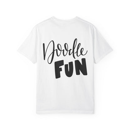 Doodle Fun Tee Hand Lettered Artist Graphic