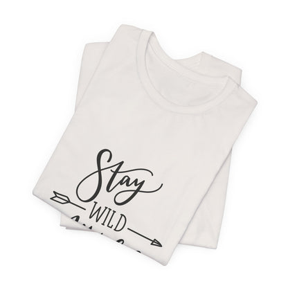 Stay Wild My Child T-Shirt Arrow Boho Tee