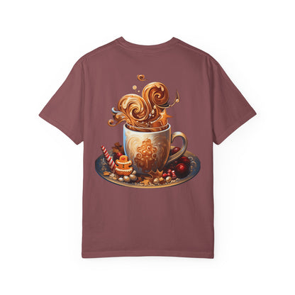Christmas Coffee Garment-Dyed Heavyweight Tee