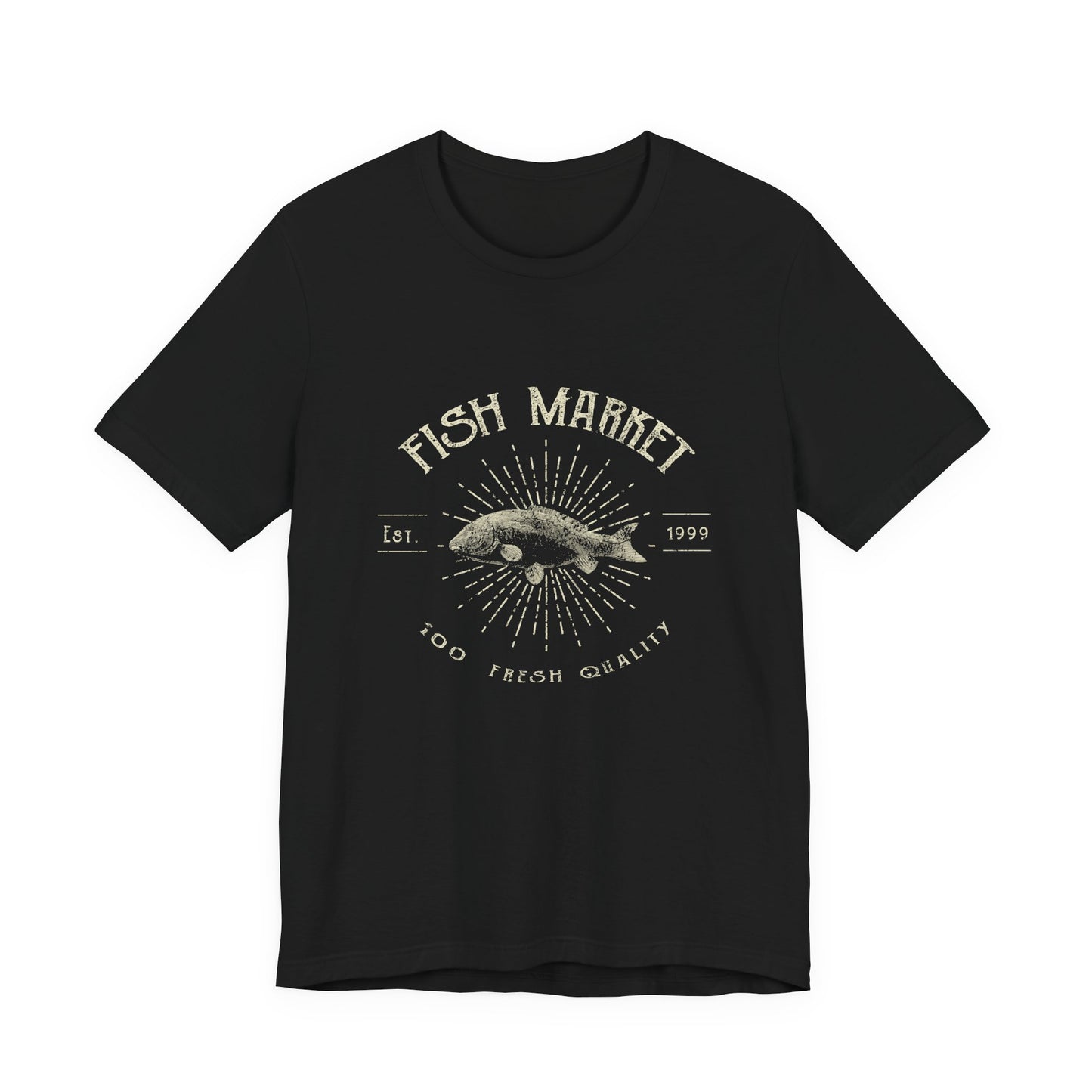 Fish Market Vintage Tee Est. 1999 Fishing Shirt