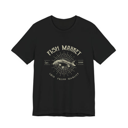 Fish Market Vintage Tee Est. 1999 Fishing Shirt