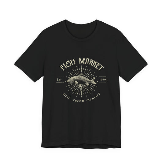 Fish Market Vintage Tee Est. 1999 Fishing Shirt