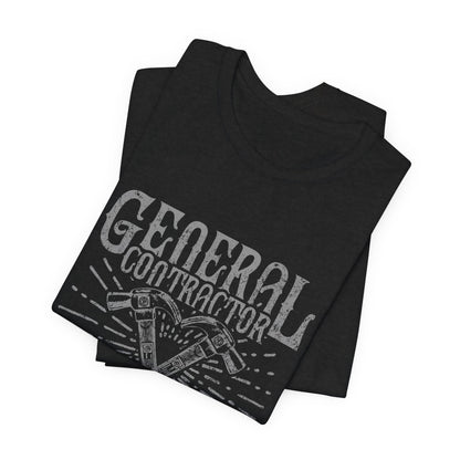 General Contractor Funny T-Shirt Genius Gift