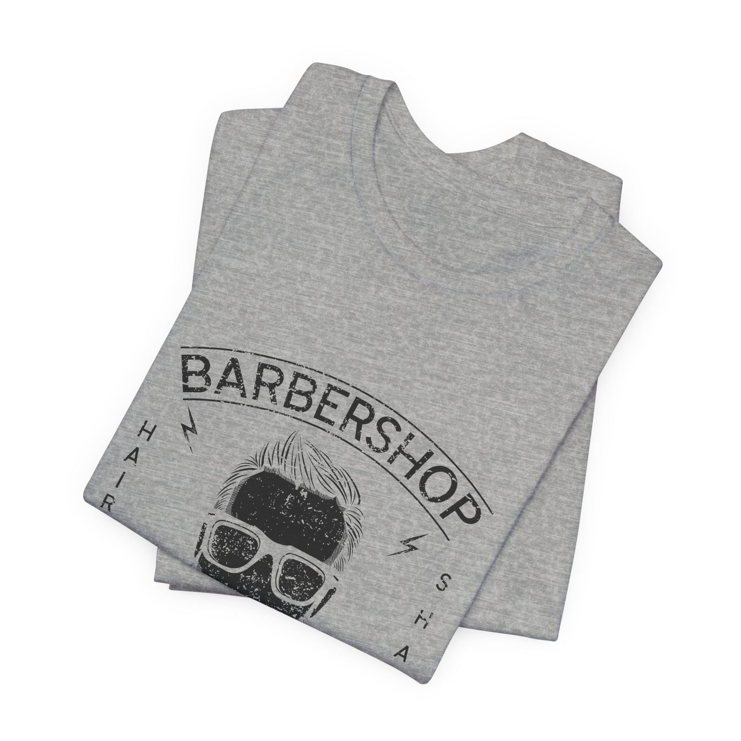 Barbershop Classic Tee | Retro Bearded Barber