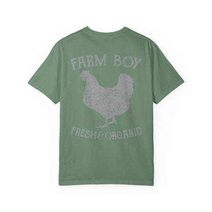 Farm Boy Rooster Garment-Dyed Heavyweight Tee