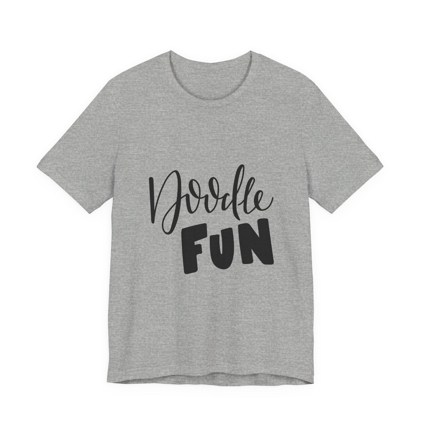 Doodle Fun T-Shirt Hand Lettered Artist Tee