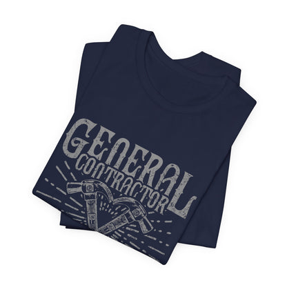 General Contractor Funny T-Shirt Genius Gift