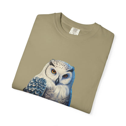 Snowy Owl Christmas Garment-Dyed Tee Winter
