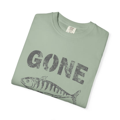 Gone Fishing Heavyweight Garment-Dyed Vintage Tee