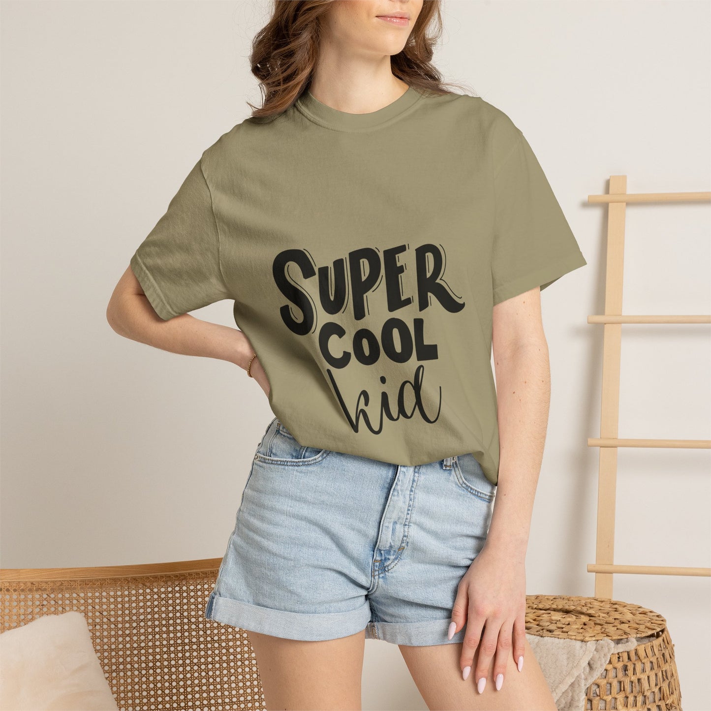 Super Cool Kid Tee Garment-Dyed Kids Shirt