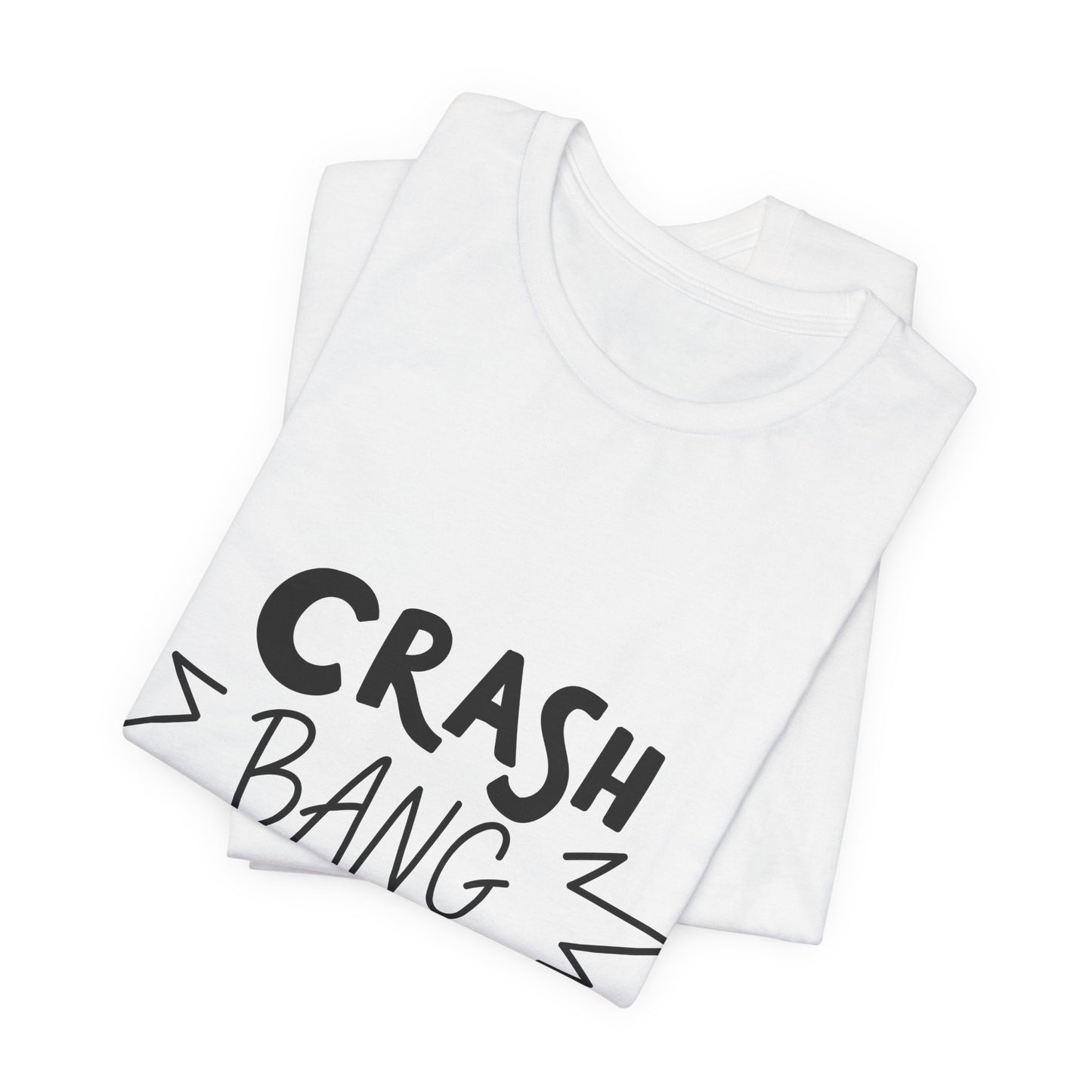 Crash Bang Wallop T-Shirt Comic Typography