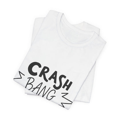 Crash Bang Wallop T-Shirt Comic Typography