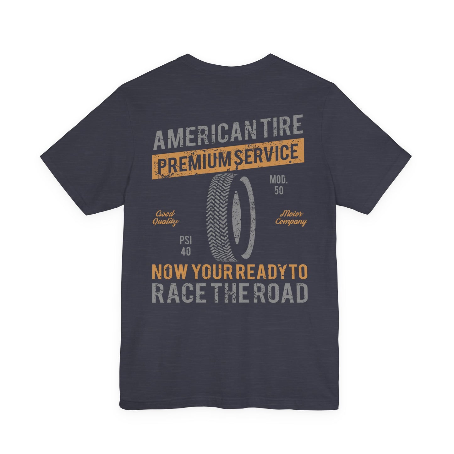 Retro American Tire T-Shirt Race the Road