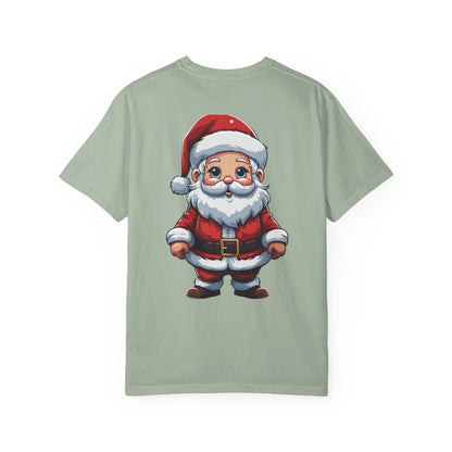 Cute Santa Claus Christmas Garment-Dyed Tee