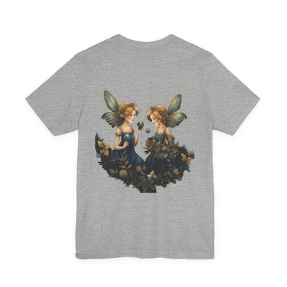 Fairy T-Shirt Magical Christmas Twin Fairies Tee