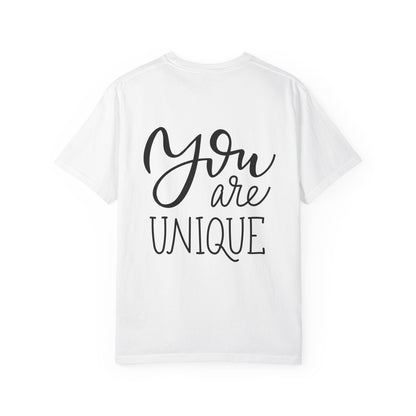 You Are Unique Tee Garment-Dyed Vintage Wash