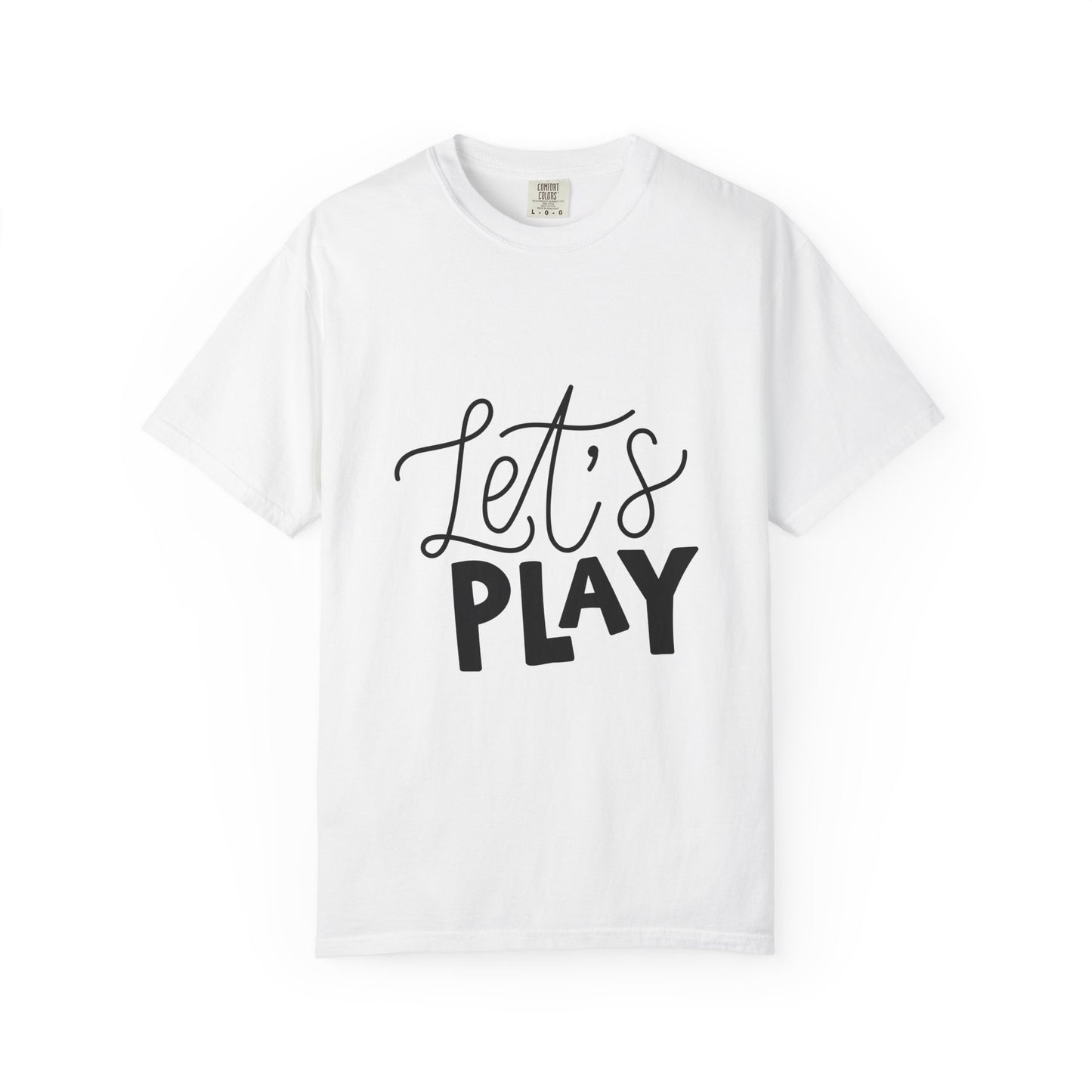 Let's Play Kids Garment-Dyed Heavyweight Tee