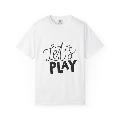 Let's Play Kids Garment-Dyed Heavyweight Tee
