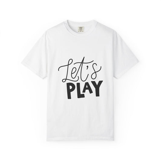 Let's Play Kids Garment-Dyed Heavyweight Tee