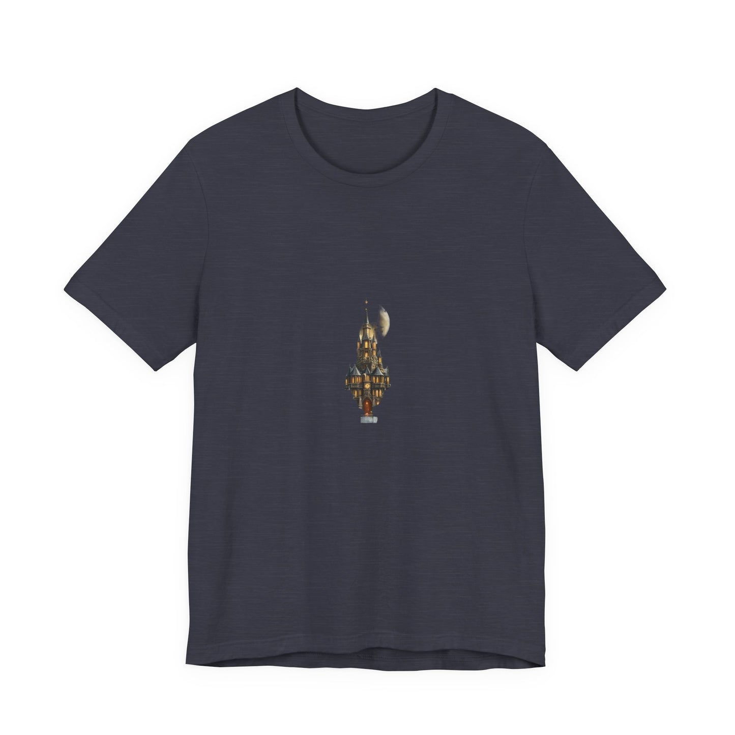 Fantasy Castle Book Christmas T-Shirt