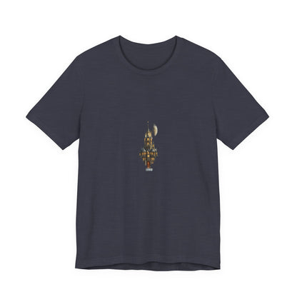 Fantasy Castle Book Christmas T-Shirt