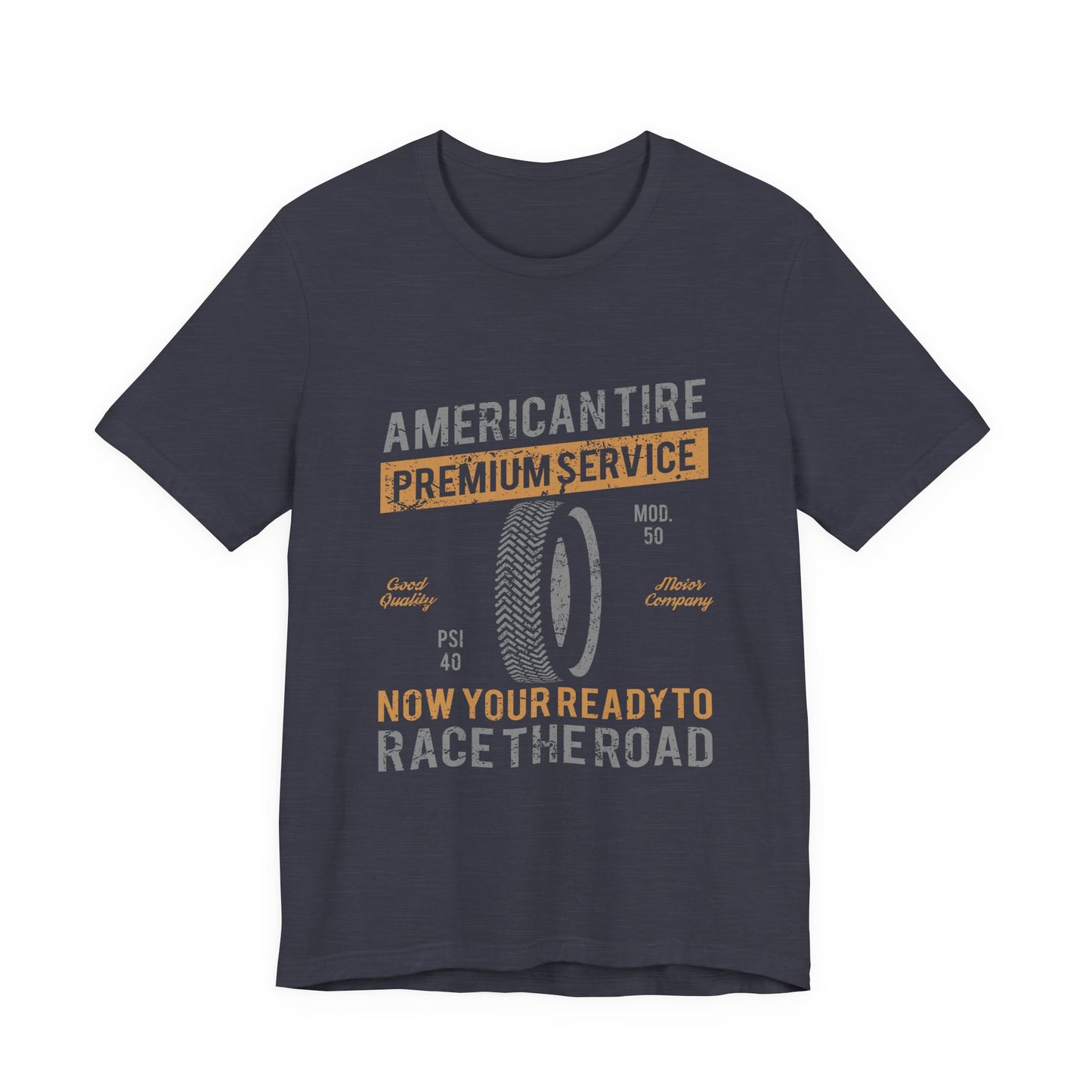 Retro American Tire T-Shirt Race the Road