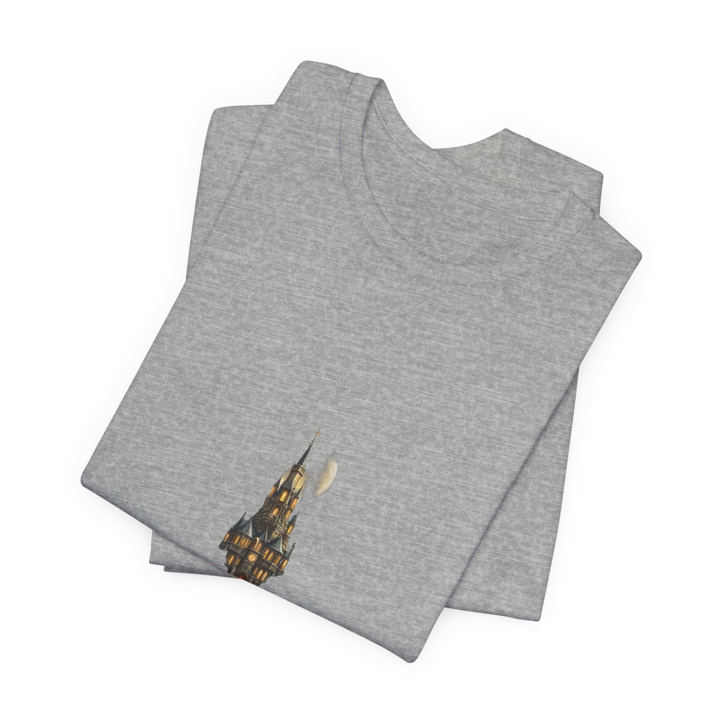 Fantasy Castle Book Christmas T-Shirt