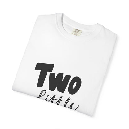 Two Little Birds Garment-Dyed 2nd Birthday Tee