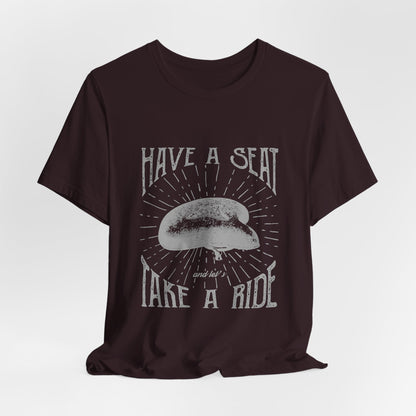 Cycling T-Shirt Have a Seat Take a Ride Tee