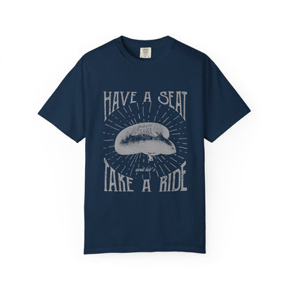 Cycling Tee Have a Seat Take a Ride Vintage