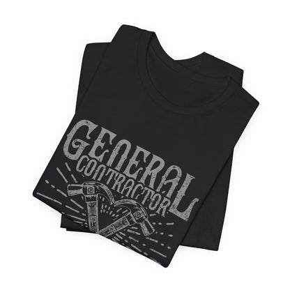 General Contractor Funny T-Shirt Genius Gift