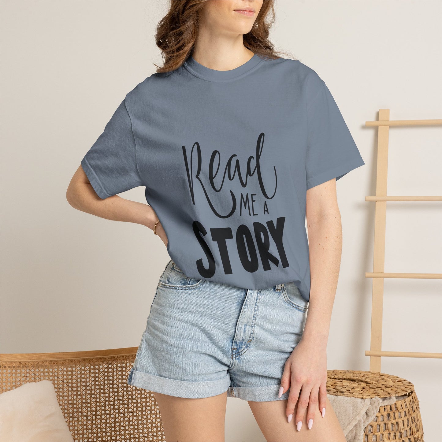 Read Me a Story Kids Garment-Dyed Tee