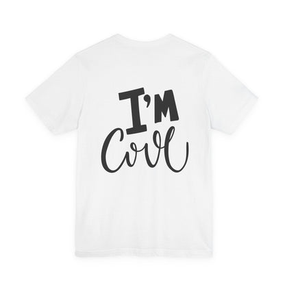 I'm Cool Tee Funny Kids Typography T-Shirt