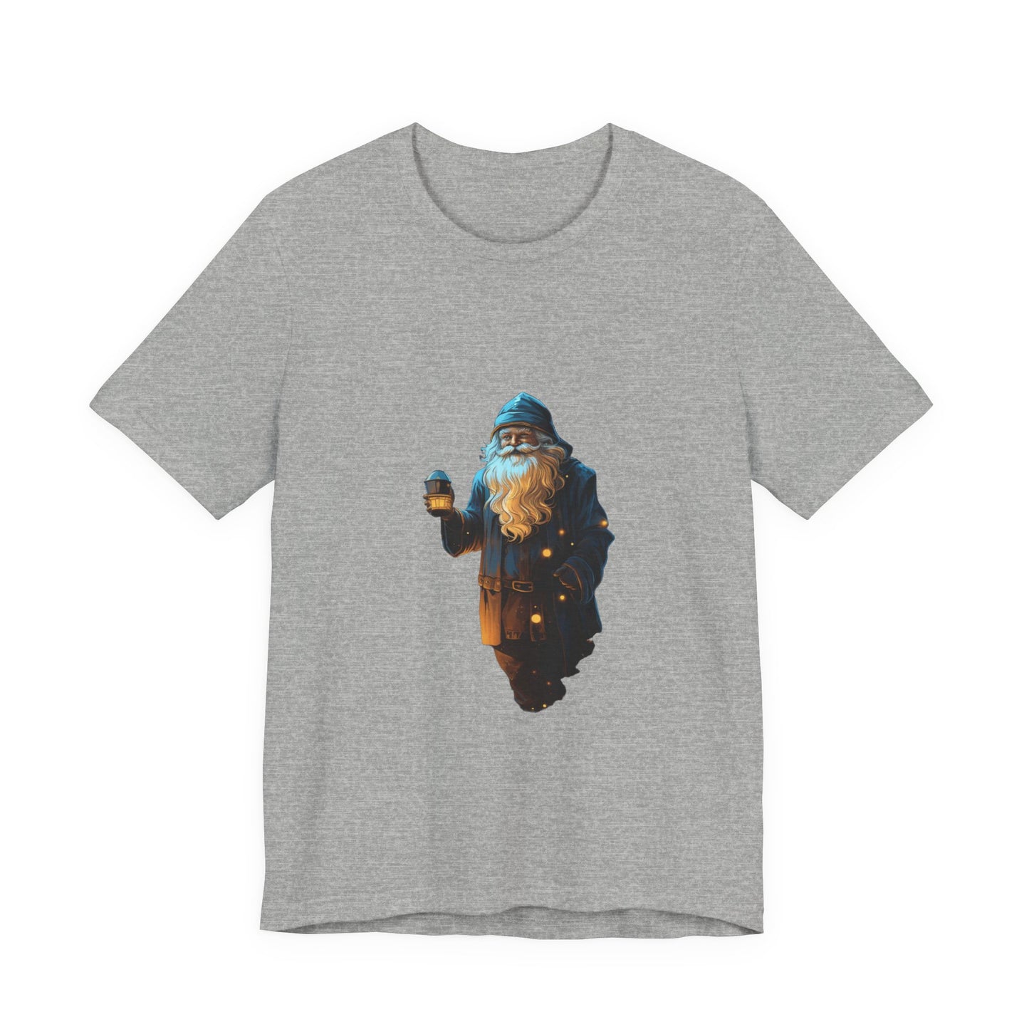 Mystical Winter Wizard Christmas T-Shirt