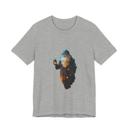 Mystical Winter Wizard Christmas T-Shirt