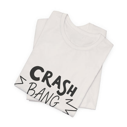 Crash Bang Wallop T-Shirt Comic Typography