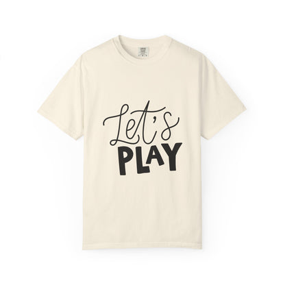 Let's Play Kids Garment-Dyed Heavyweight Tee