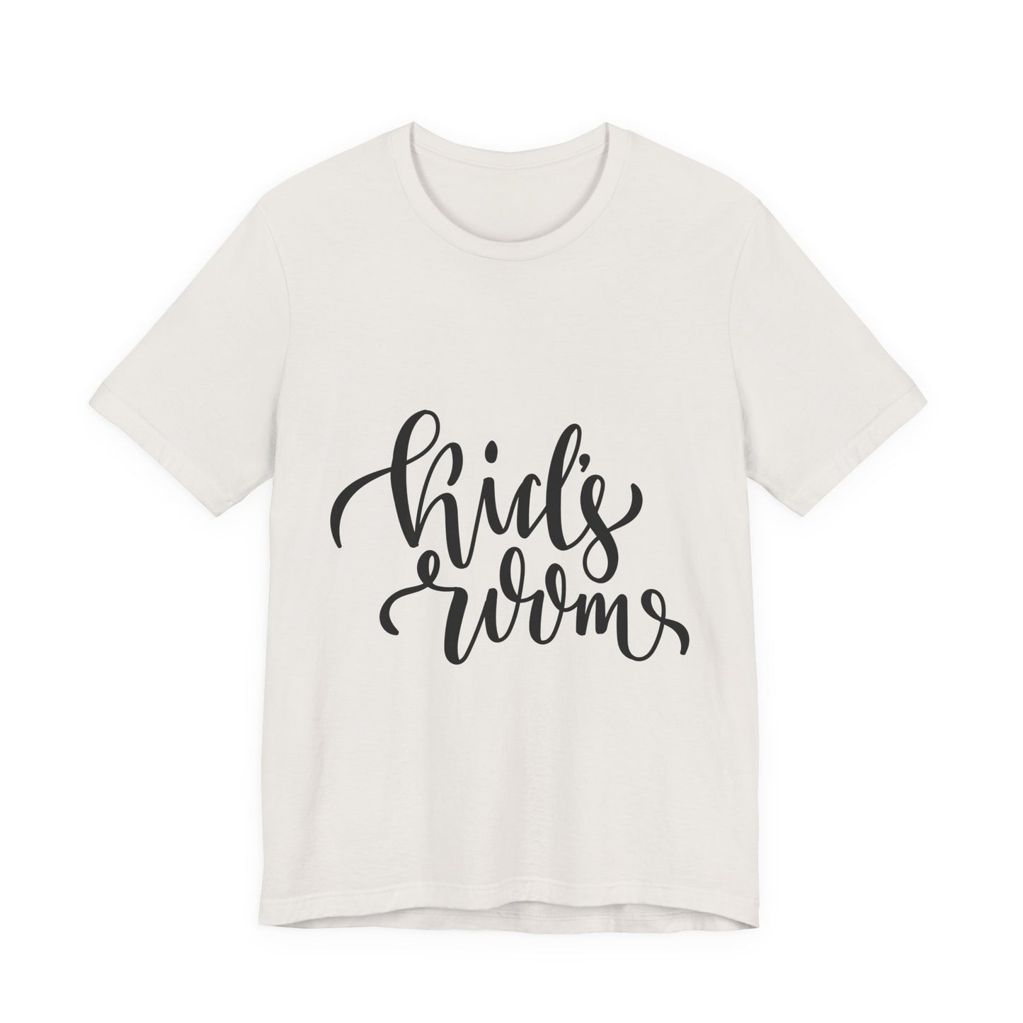 Kid's Room T-Shirt Calligraphy Script Tee