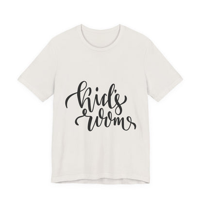 Kid's Room T-Shirt Calligraphy Script Tee