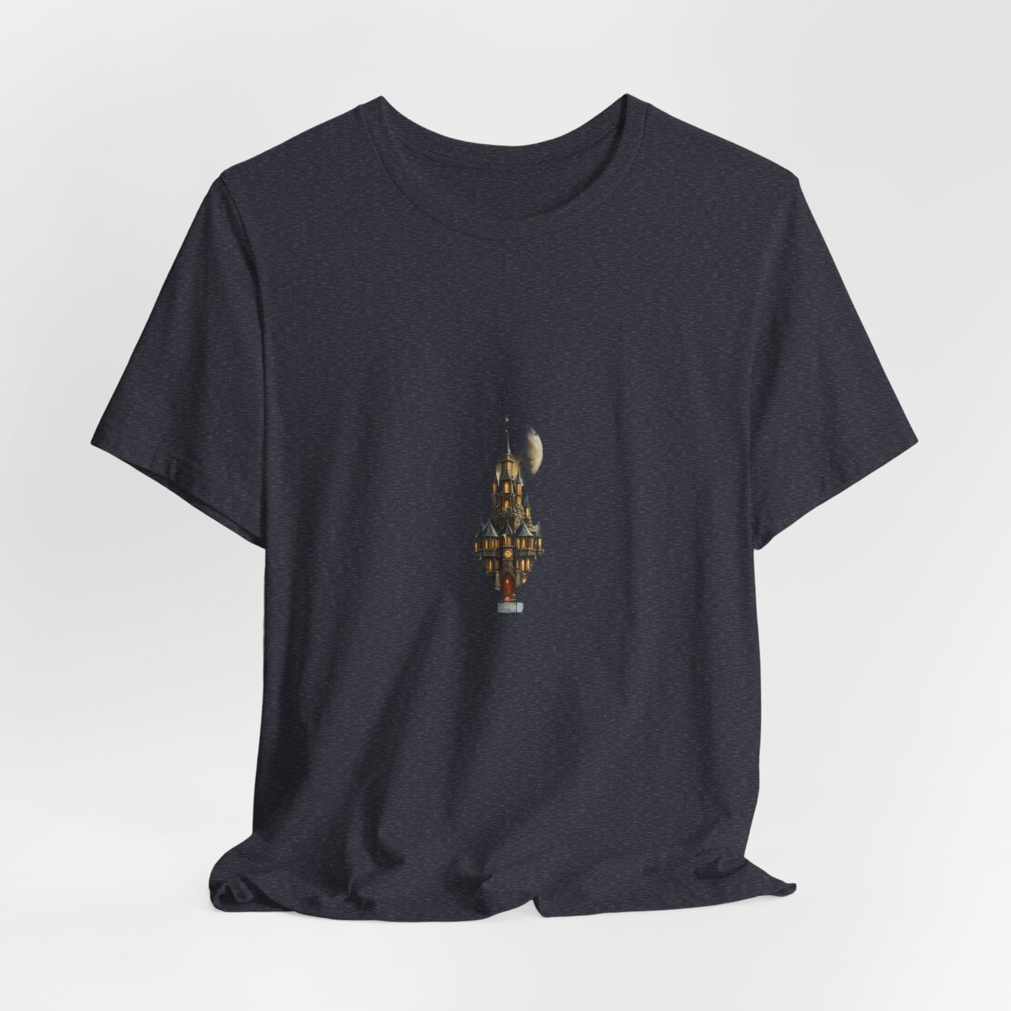 Fantasy Castle Book Christmas T-Shirt