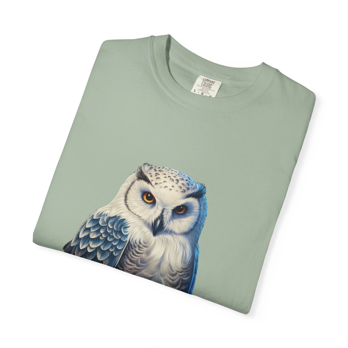 Snowy Owl Christmas Garment-Dyed Tee Winter