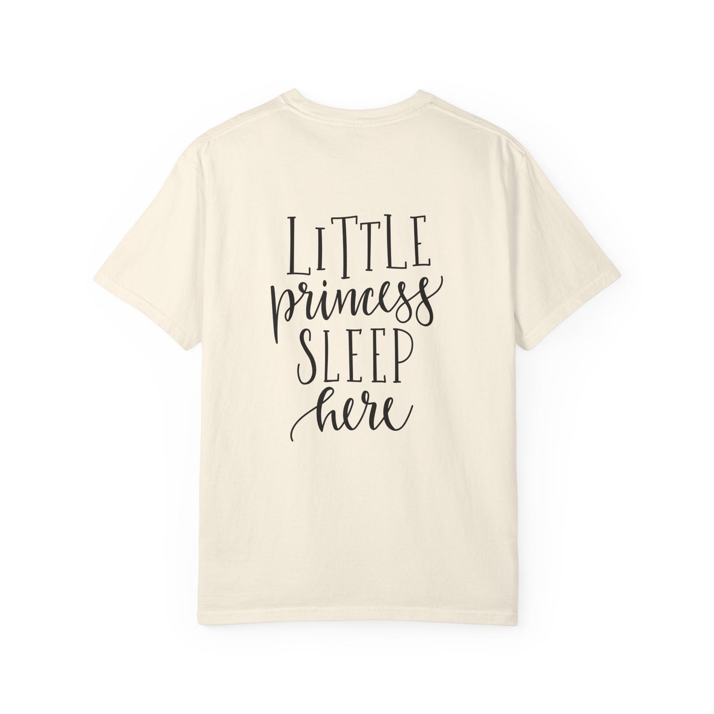 Little Princess Sleep Here Girls Tee