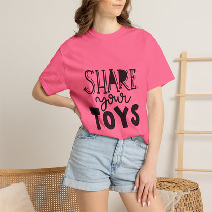 Share Your Toys Kids Garment-Dyed Tee