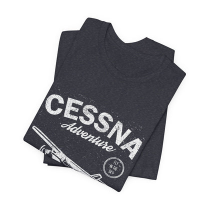 Distressed Aviation Tee for Pilots and Plane Lovers