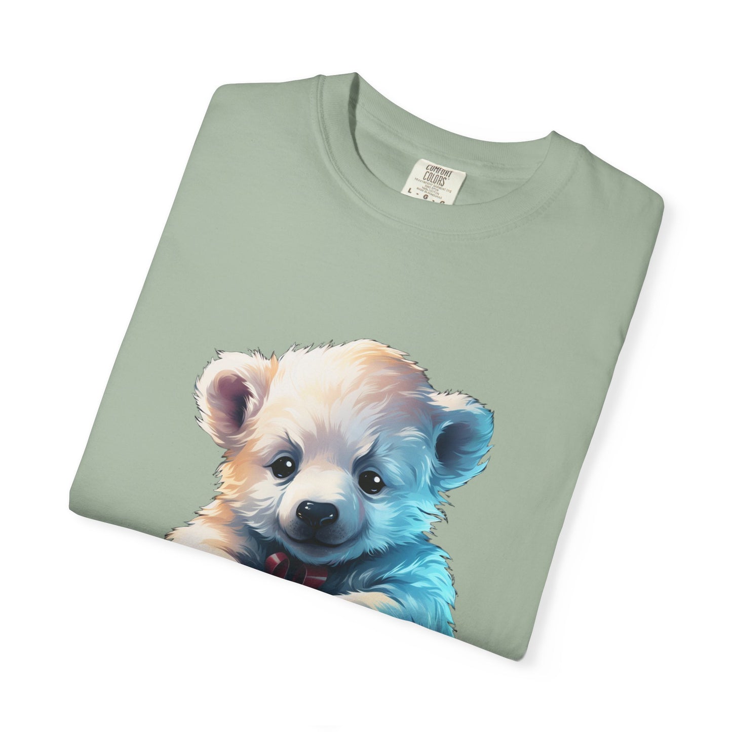 Polar Bear Christmas Garment-Dyed Tee Gift