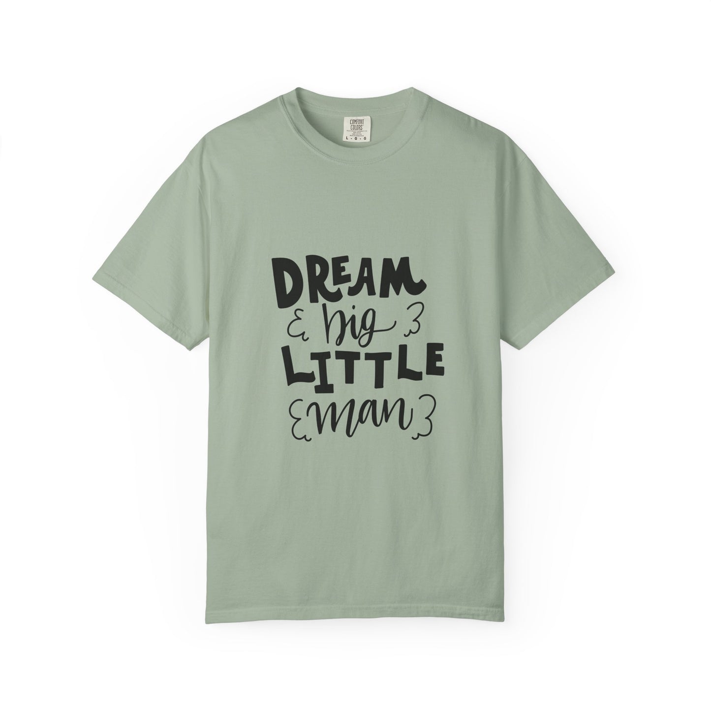 Dream Big Little Man Toddler Boy Tee