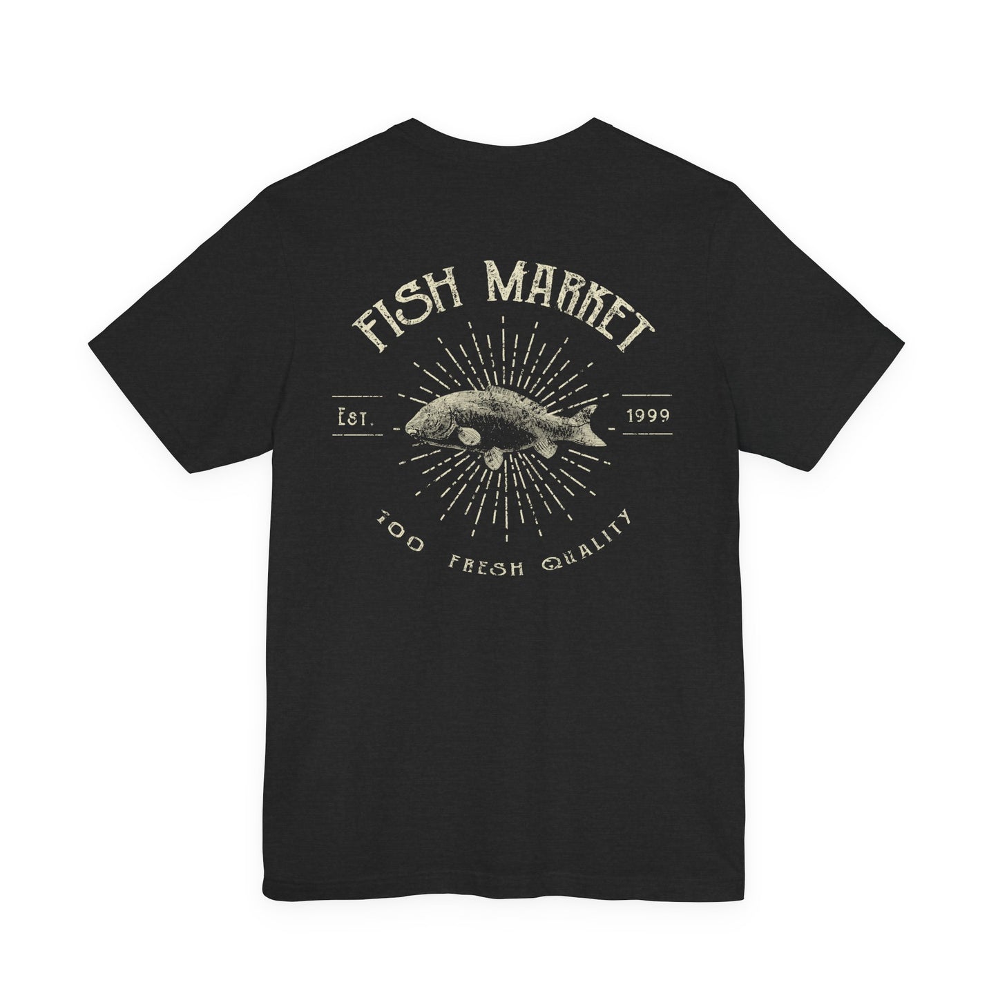 Fish Market Vintage Tee Est. 1999 Fishing Shirt